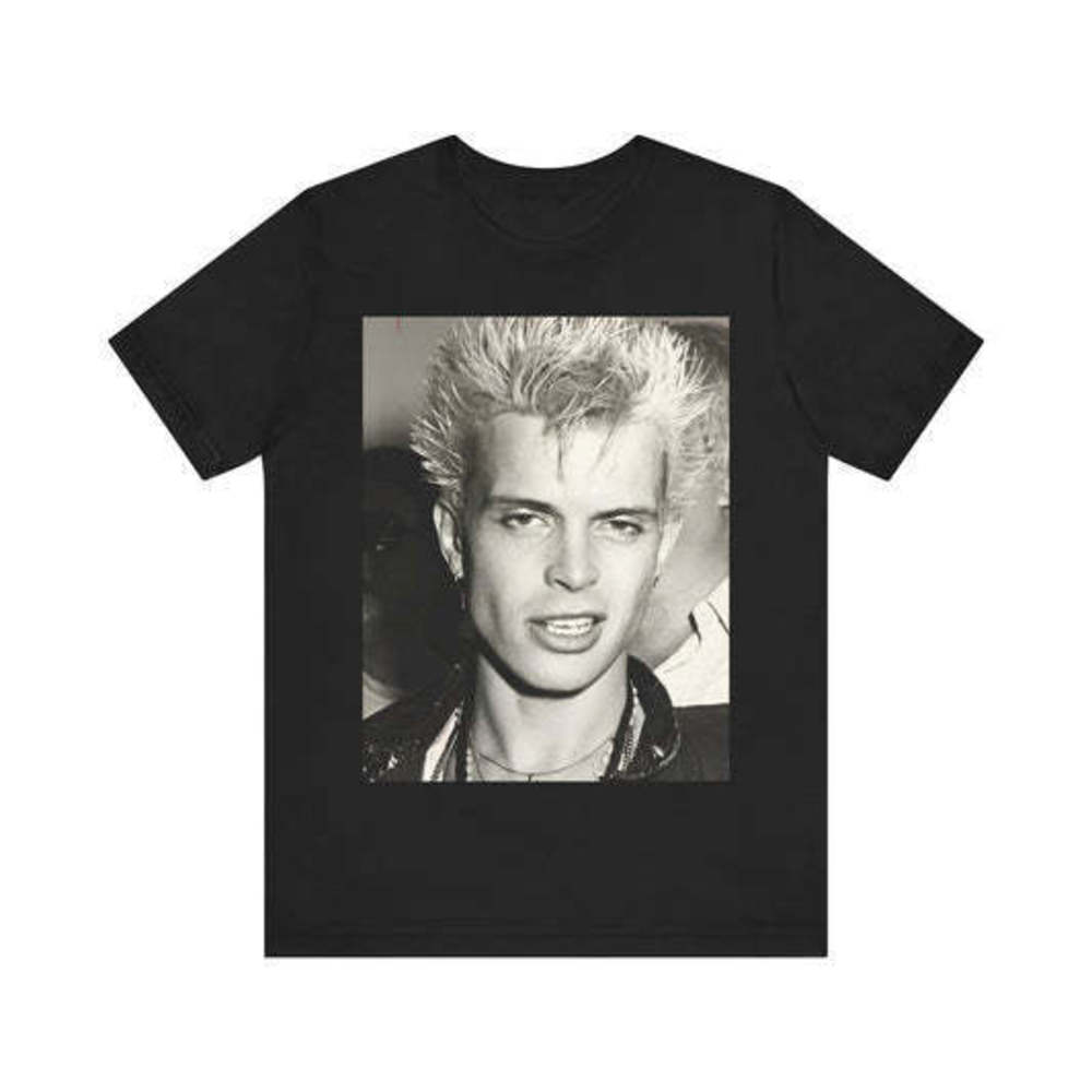 Billy Idol Retro T-shirt - Hip Hop Graphics T-shirt